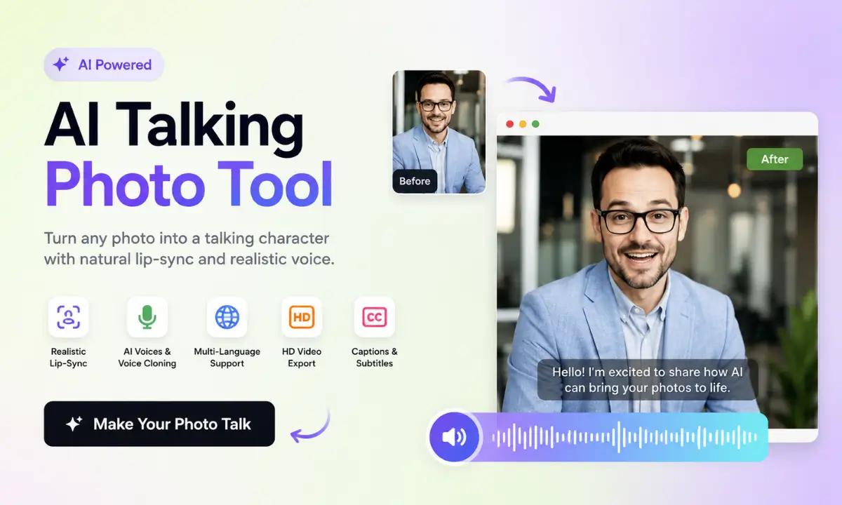 AI Talking Photo Tool